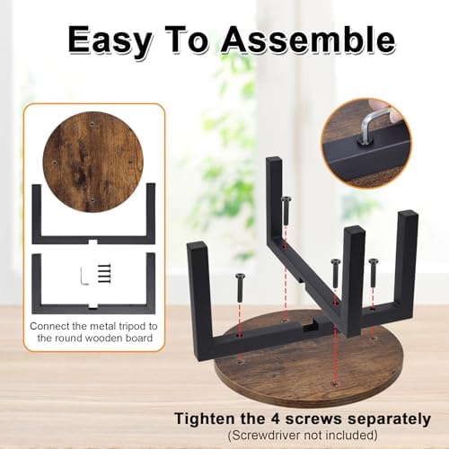Vigordream Plant Stand Indoor, Heavy Duty Sturdy Metal Plant Pot Holder