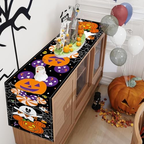 Mouse Halloween Decorations, Halloween Table Runner 72 Inches Long