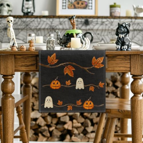 Artoid Mode 210 GSM Halloween Table Runner Home Party Decor 13x108 Inch