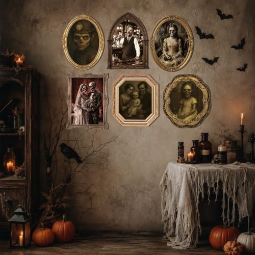 Scary Halloween Party Decoration Indoor Home Wall Decor Props,16Pack