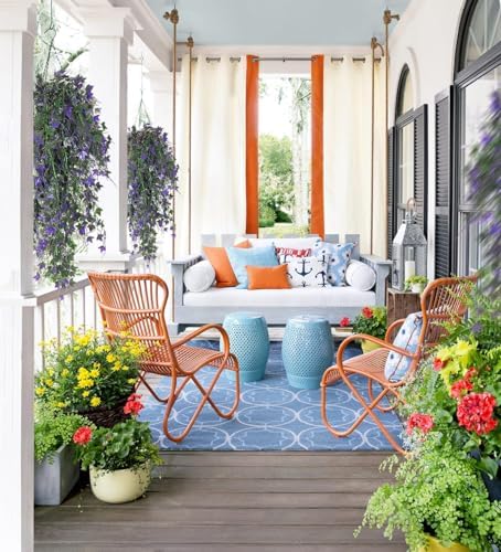 RECUTMS Artificial Ivy Vine Fake Hanging Plants Plastic Trailing Greenery