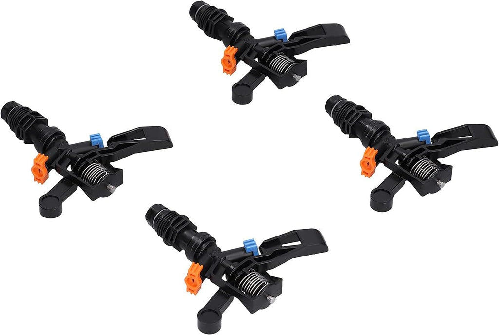Rocking Arm Sprinklers,10PCS Plastics G 1/2 Male Thread 360° Rotating Sprinklers Watering Sprinkler for Yard Lawn and