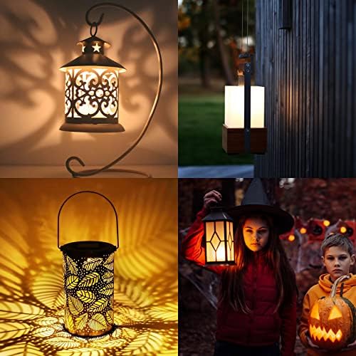 4-Pack Halloween Decorations LED Pumpkin Lights, Pumpkin Light Decoration