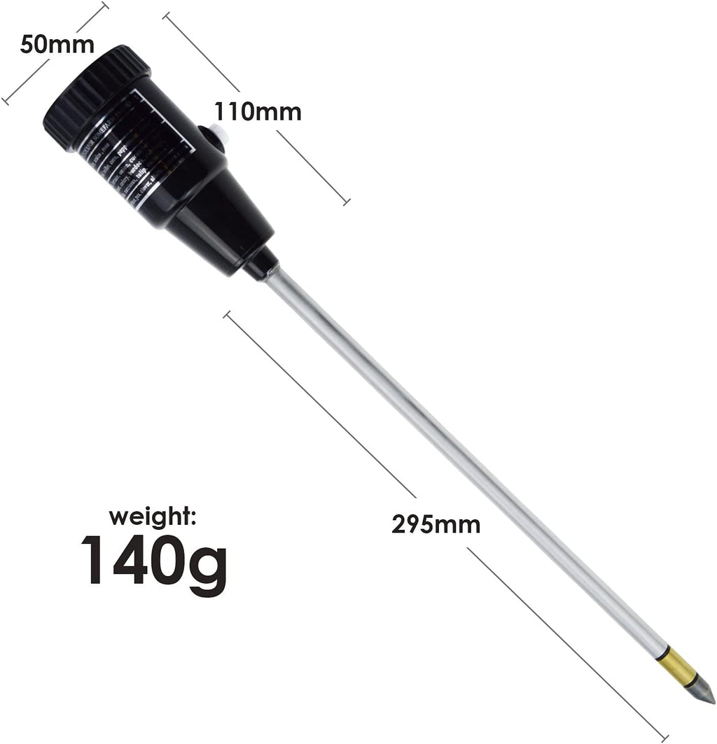 Soil PH Meter, Soil Moisture Sensor Meter, Soil PH Tester Gardening Tool Kits for Plant, Tree, Soil Tester for Moisture