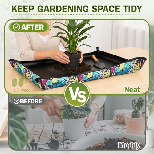 Repotting Mat, Potting Mat for Indoor Plants, Print, 29.5" x 43.3"