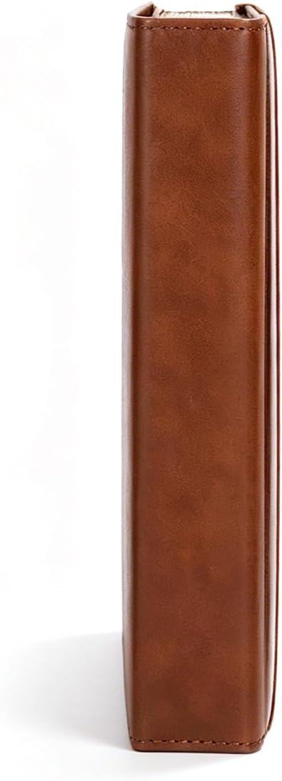 Seed Binder Organizer, 80 Resealable Envelopes 40 Sheets,Brown | Garden Seed Storage,3 Pocket Sizes,Labeled Kraft