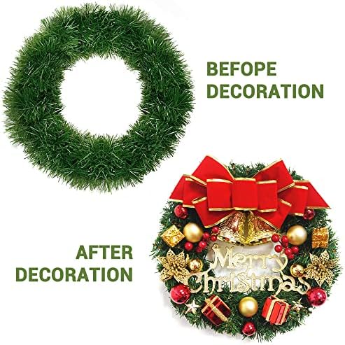 50Ft Christmas Garland for Decoration Artificial Wine Greenery Pine Garland