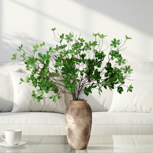 Suncalla 6 Pcs Artificial Greenery Stems,28.3" Fake Plants Branch