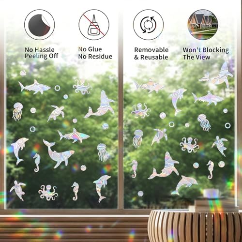 Window Decals to Prevent Bird Strikes, Window Clings for Birds