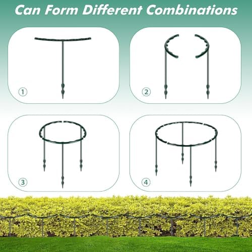 Mwellewm Plant Stakes Small Plant Supports for Indoor Plants Holder Sticks