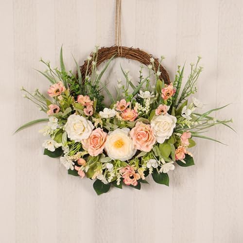 18 Inch Grapevine Wreaths, Rattan Branch Plaim Wreath for DIY Craft