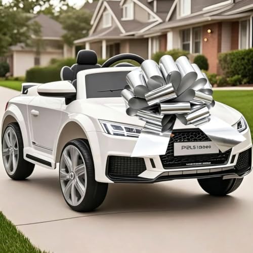 Big Gift Bow 12 inch Silver Bow for Gift Bitthday Holiday Party Decor 1Pack