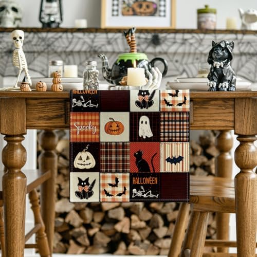Artoid Mode 210 GSM Halloween Table Runner Home Party Decor 13x90 Inch