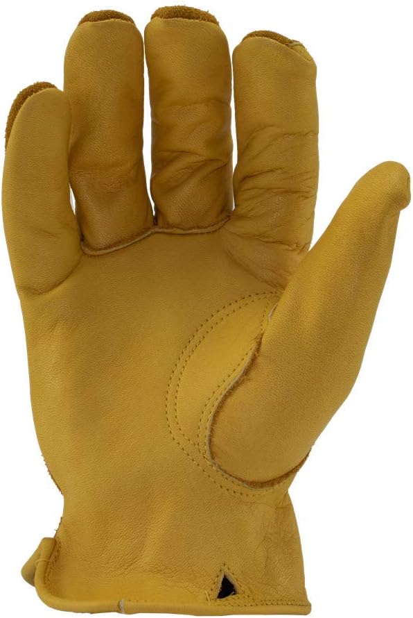 Ironclad Workhorse Leather Work Gloves, Suggested Uses For Landscaping, Ranch Work, Diy Projects, Sized XS, S, M, L