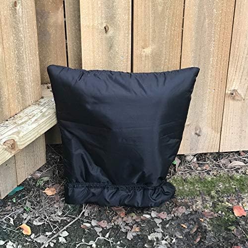 PF WaterWorks PF0693 NoFREEZE Outdoor Sprinkler Vacuum Breaker Freeze Protection Cover/Sock-Hiigh Quality 3M Thinsulate Insulation-Size X Large (24" x 24"), Black