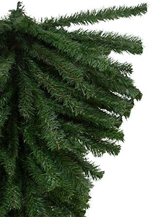 48" Canadian Pine Christmas Teardrop Swag - Unlit