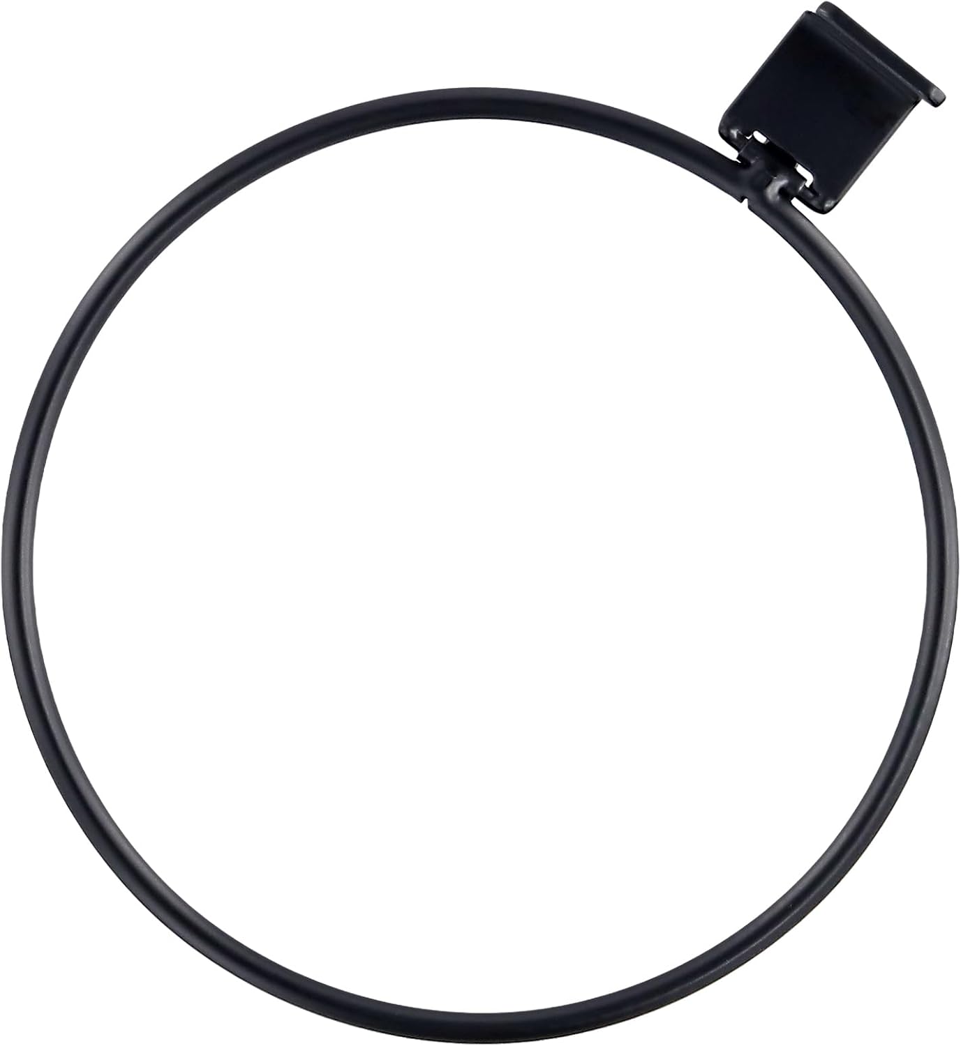10 PCS 6 Inch Black Plant Pot Holders Rings, Wall Mount Flower Pot Brackets with Screws, Round Flowerpot Iron Rings