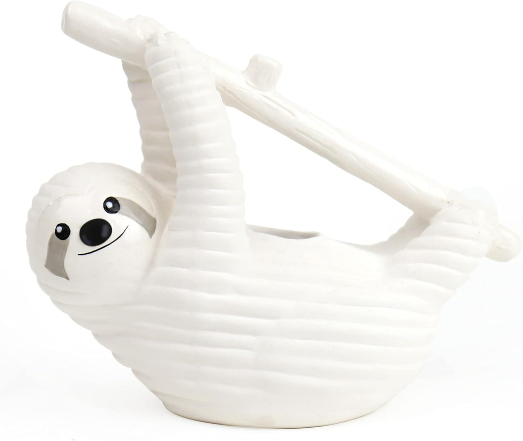 Sloth Shaped Chia Planter and Seeds. Desktop Sprouting Chia Animal. Fun Grow Kit Gift Idea