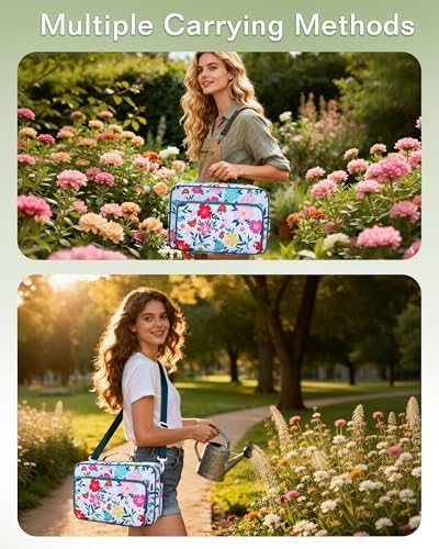Seed Storage Organizer Binder with 20 Reusable Seed Envelopes