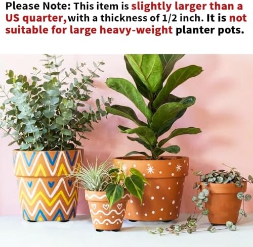 70 Plant Pot Feet Indoor,Pot Risers for Small Planters,Plant Risers for Pot