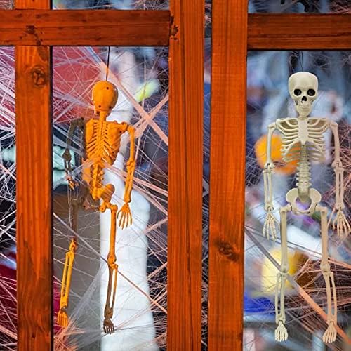MEMOVAN Halloween Skeleton Decorations16 Mini Skeletons Figure Model