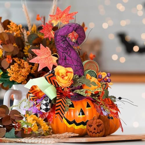 Daifunli Halloween Table Centerpieces Decorations, Pumpkin