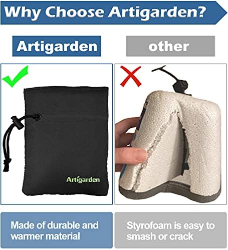 Artigarden Upgraded Outdoor Faucet Cover Socks for Winter Freeze Protection