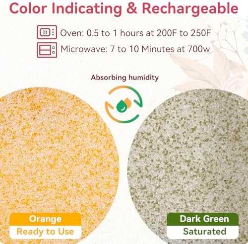 2LBS Silica Gel Flower Drying Crystals, with Brush and User Manual