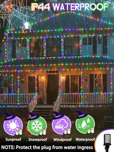 400 LED Smart RGB Color Changing String Lights APP & Remote for Halloween