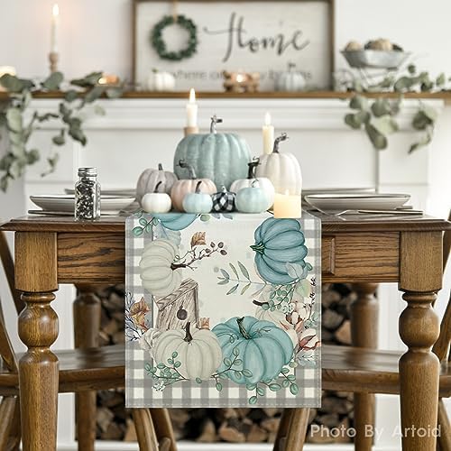 Artoid Mode 210 GSM Fall Table Runner Home Party Decor 13x72 Inch