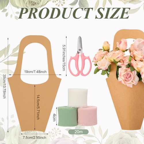 Tinlade 35 Pcs Flower Bar Kit for Wedding Bridal Shower