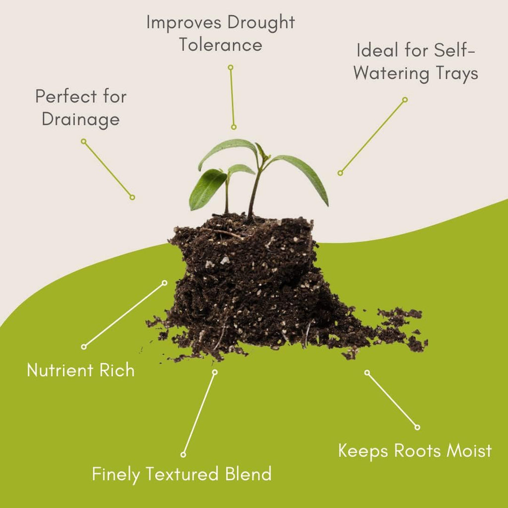 Gardeners Supply Company SuperRoot Booster Seed Starter Mix | Promotes Strong Roots & Boost Plant Growth | High