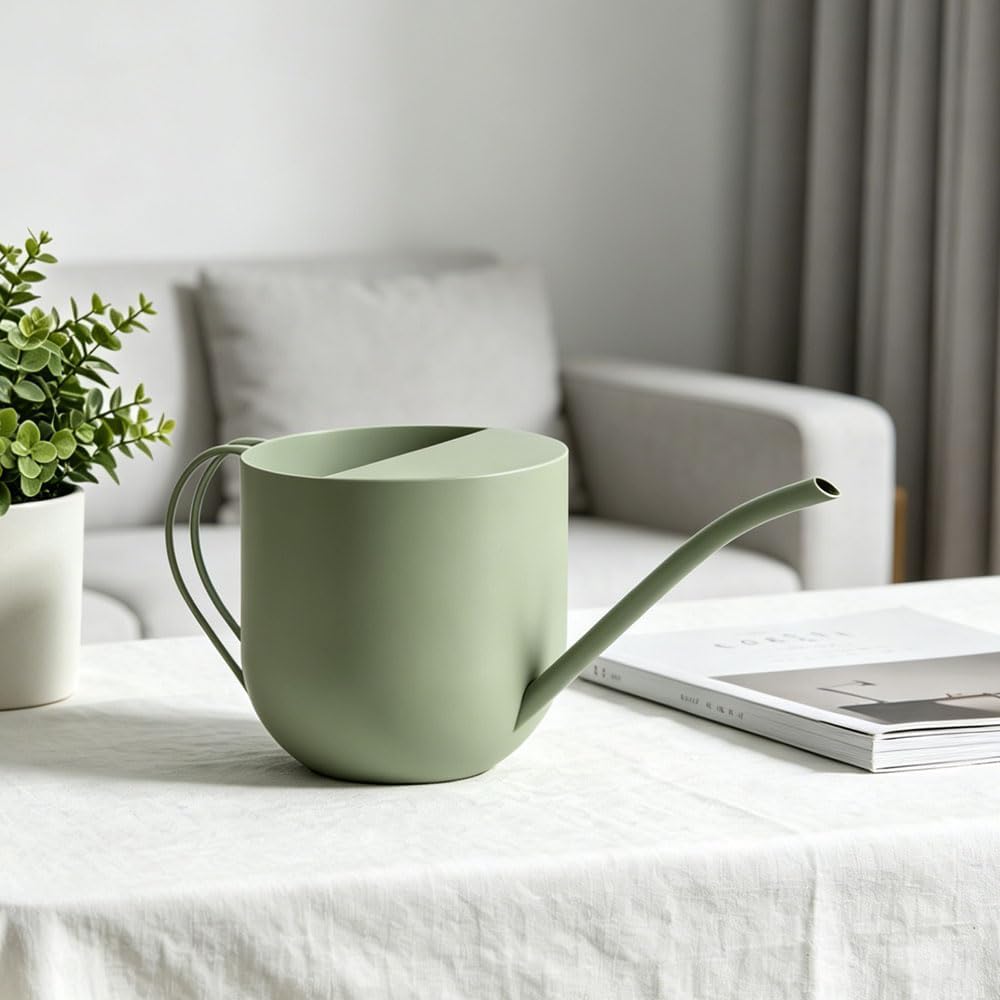 Dark Gray Watering Can 30oz Stainless Steel for Indoor Plants