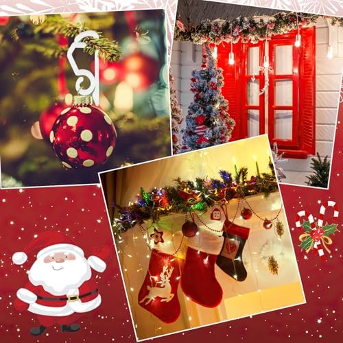 120 Pcs Christmas Light Clips, Gutter Clips for Hanging Outdoor Lights