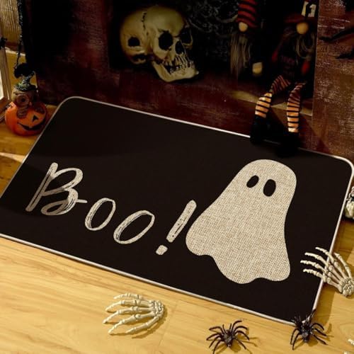 Artoid Mode Ghost Boo Halloween Doormat 24x35 Inch