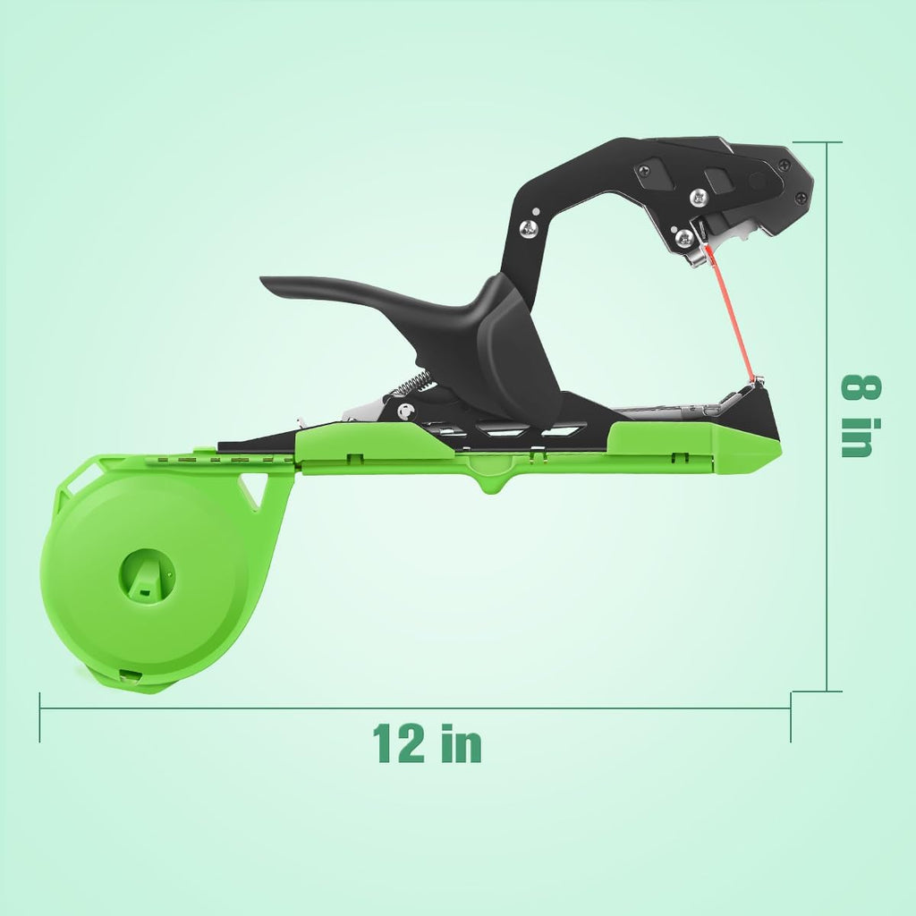 Easy & Fast Plant Tying Machine for Tomatoes, Grapes, Cucumbers - Professional Tying Tool Saves Labor with Spare Tapes