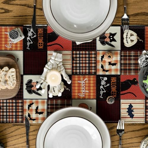 Artoid Mode 210 GSM Halloween Table Runner Home Party Decor 13x48 Inch