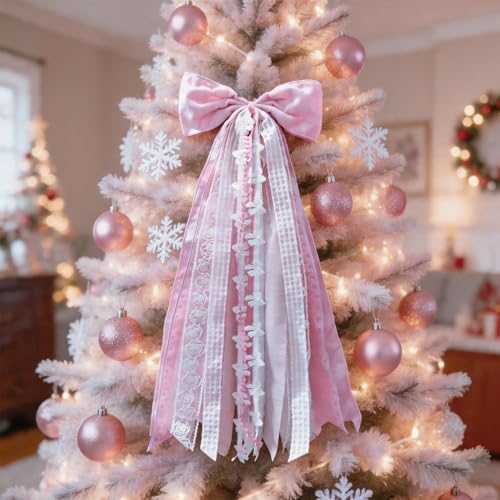 Pink Velvet Bow, Coquette Room Decor, Valentine's Day Decorations