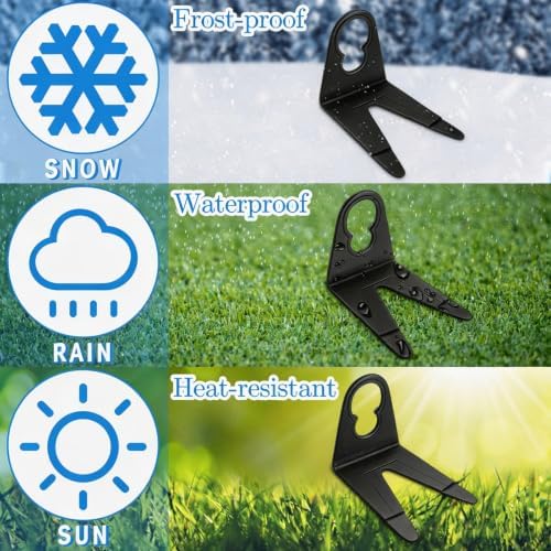 200 Pack Christmas Light Clips, Sit-to-Stand Gutter Shingle Tabs Christmas Light Hooks, Work with C7, C9 for Holiday String Light Outdoor, Roof, Roofline, Rooftop, Pack of 200