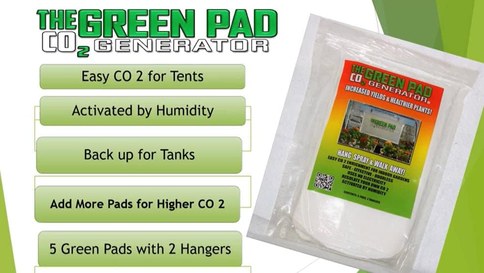 GP6050 CO2 Generator Contains 5 Pads w/2 Hangers