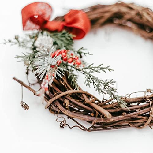Grapevine Wreath Frame for Crafts Rattan Base Form Garland Making Supplies