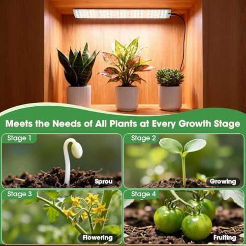 Grow Lights for Indoor Plants, 540 LEDs Full Spectrum