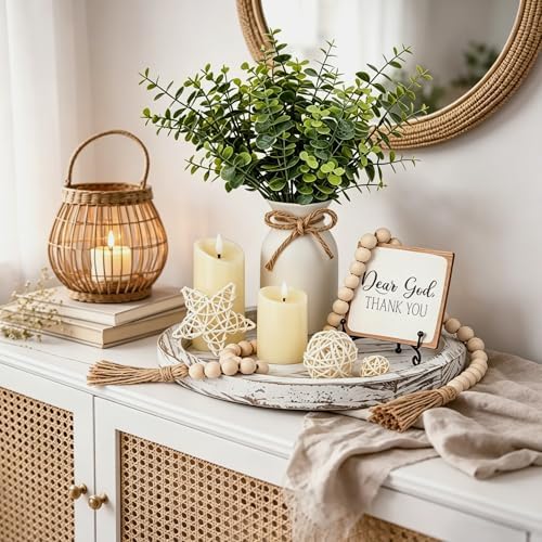 Rustic Modern Farmhouse Decor Set of 7 for Your Living Room