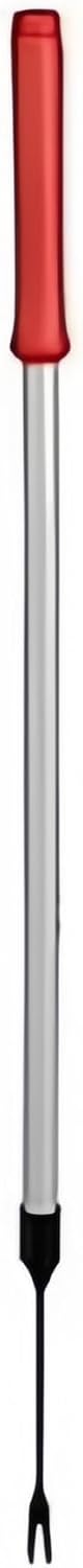 40 Inch Extended Reach Garden Weeder, Long Handle Weed Remover Tool with Ergonomic Grip & Fork-Tip Blade, Stand Up