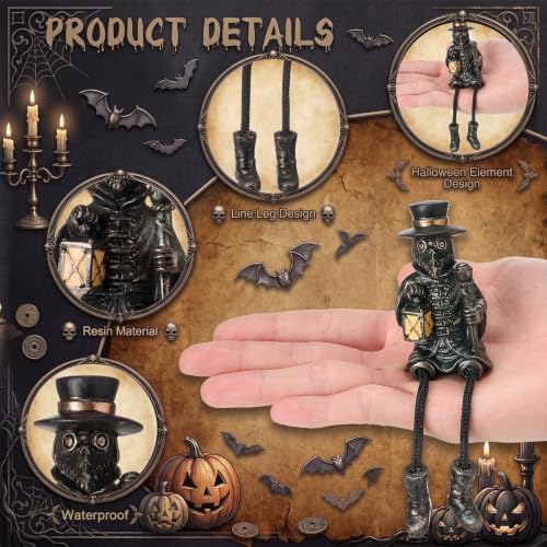 Halloween Plague Doctor Shelf Sitters Set of 3 for Home Decor