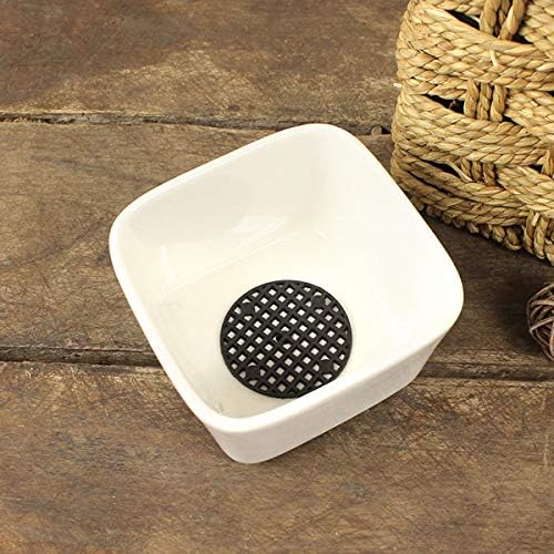 E-outstanding 30-Pack Round Flowerpot Mesh Pad Breathable Leakproof Bottom Grid Mat with Drainage Hole Bonsai Durable Protection 5.5cm Diameter