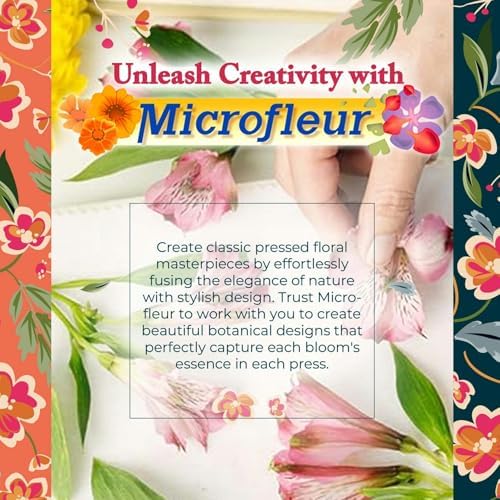 Microfleur Microwave Flower Press Refill Pack, DIY Floral Art - 9" (23 cm)