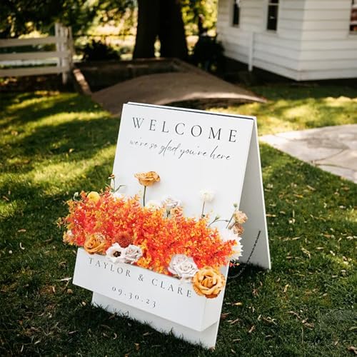 RECUTMS Artificial Faux Fall Mums Plants Fake Outdoor Flowers,Autumn Decor