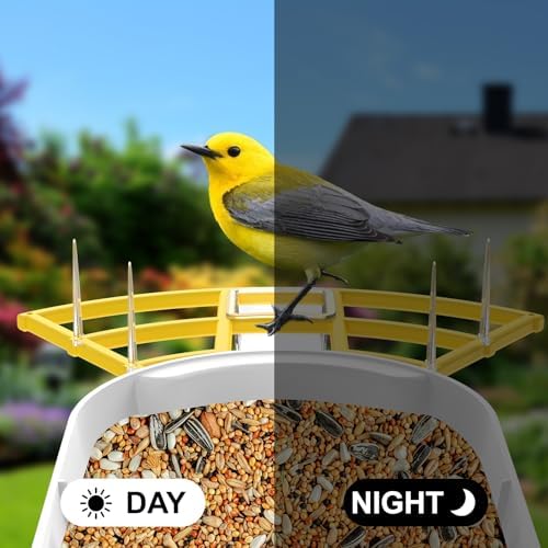 Bird Feeder with Camera,WiFi Smart Bird House with Cam Solar Powered