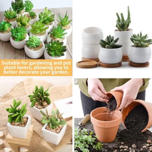 Bivethoi Plant Pot Mesh Hole Cover, 1.8" / 45mm, Black, 100pcs